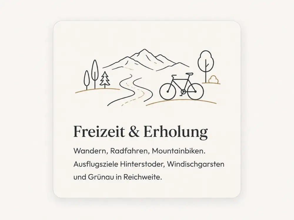 Freizeit und Erholung Inzersdorf im Kremstal – Wandern, Radfahren, Mountainbiken, Hinterstoder