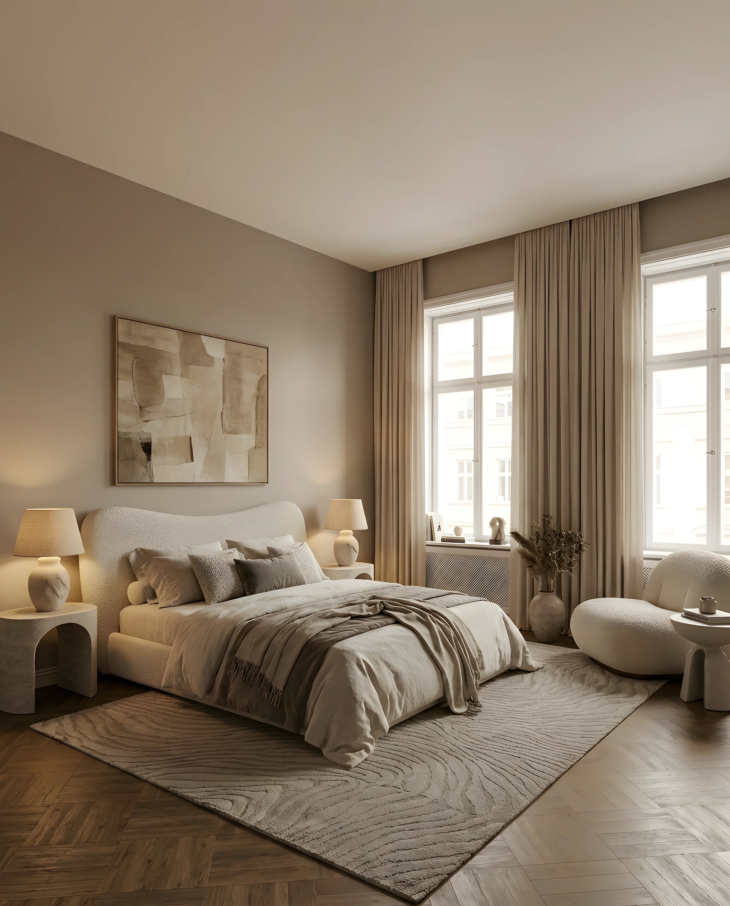Schlafzimmer LIVIO – großzügig mit Altbau-Charme