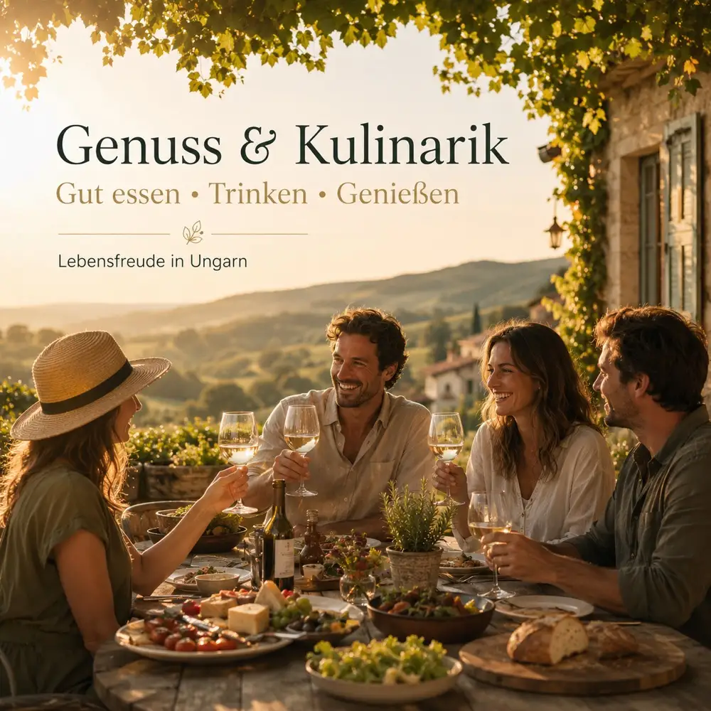 Genuss und Kulinarik – Gut essen, Trinken, Genießen in Ungarn