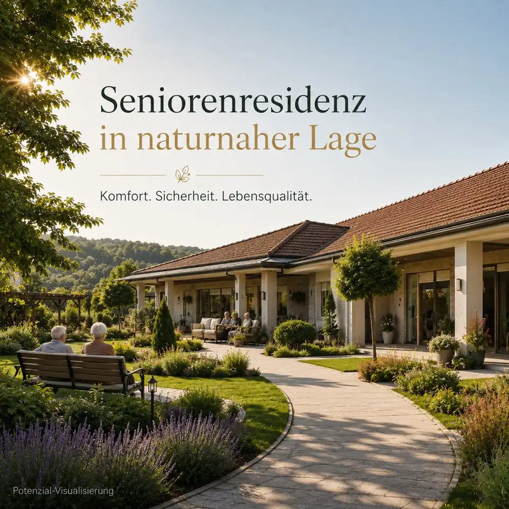 Seniorenresidenz in naturnaher Lage – Potenzialvisualisierung